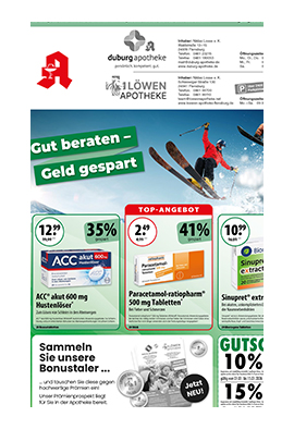 Löwen Apotheke tilbudsavisen