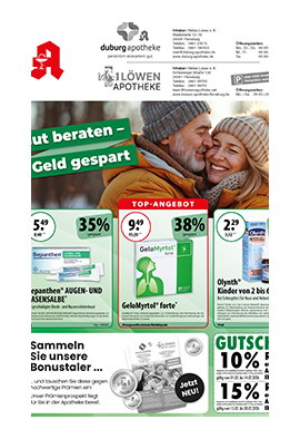 Löwen Apotheke tilbudsavisen