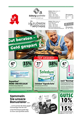 Löwen Apotheke tilbudsavisen