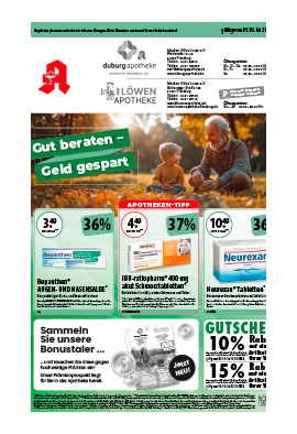 Löwen Apotheke tilbudsavisen