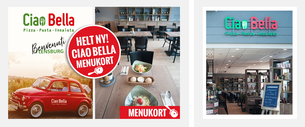 Ciao Bella: pizza – pasta – salater i Fördepark