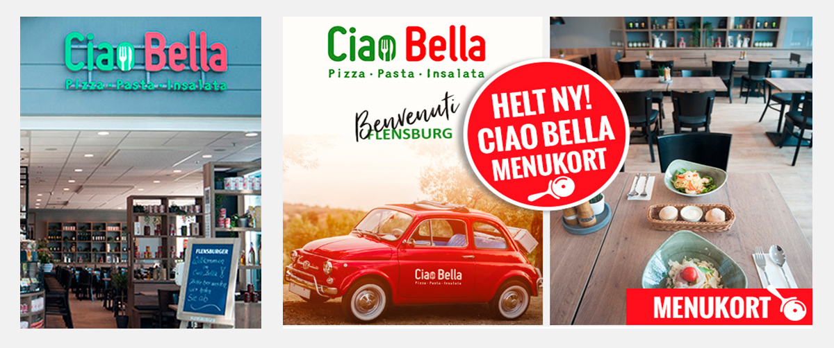 Ciao Bella: pizza – pasta – salater i Fördepark