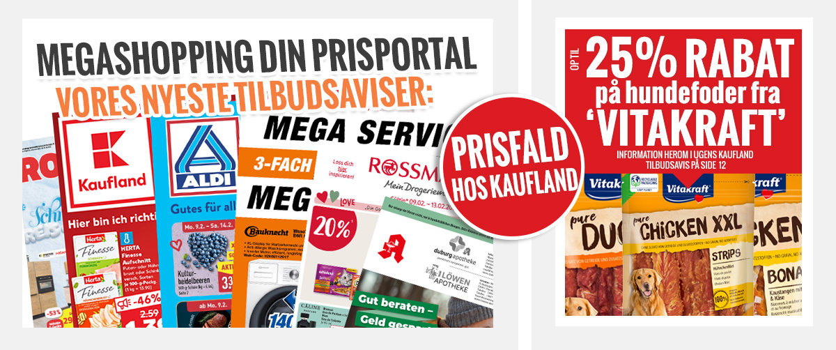 Megashopping DIN PRISPORTAL - De nyeste tilbud og kampagner 