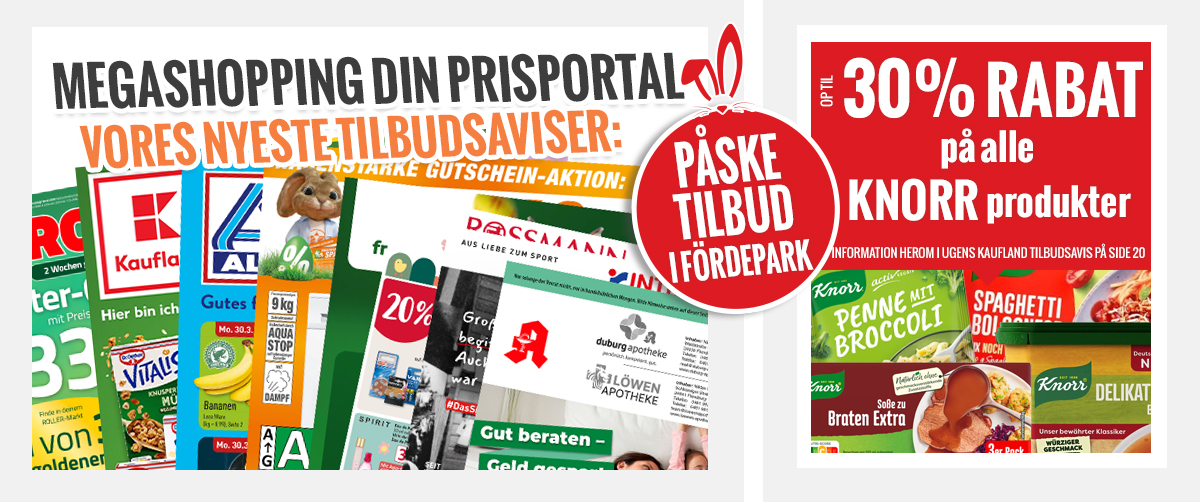 Megashopping DIN PRISPORTAL - De nyeste tilbud og kampagner 