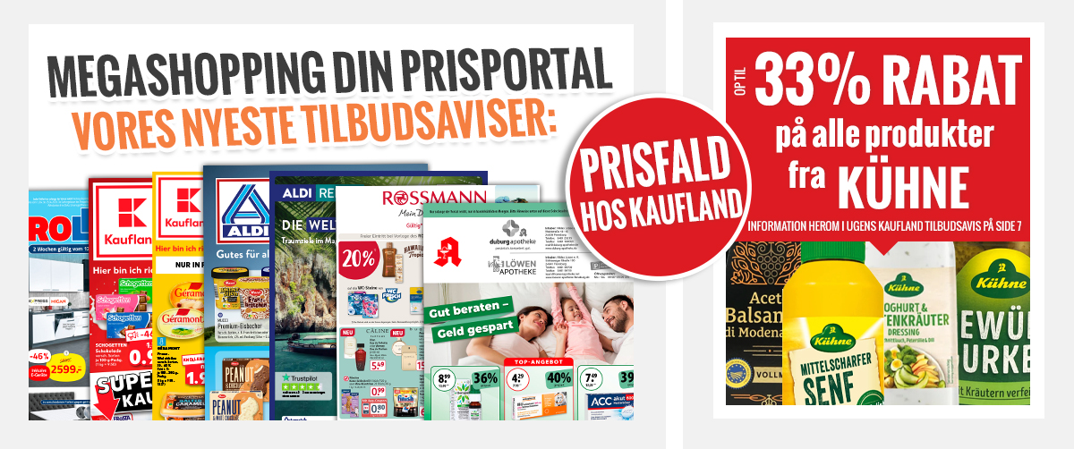 Megashopping DIN PRISPORTAL - De nyeste tilbud og kampagner 