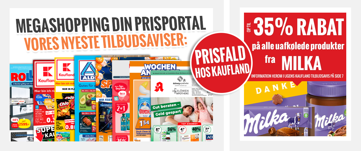 Megashopping DIN PRISPORTAL - De nyeste tilbud og kampagner i Förde Park