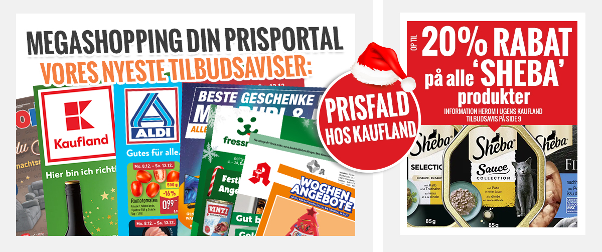 Megashopping DIN PRISPORTAL - De nyeste tilbud og kampagner 