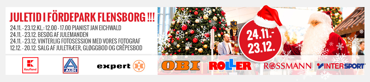 Juletid i Fördepark Flensborg !!!